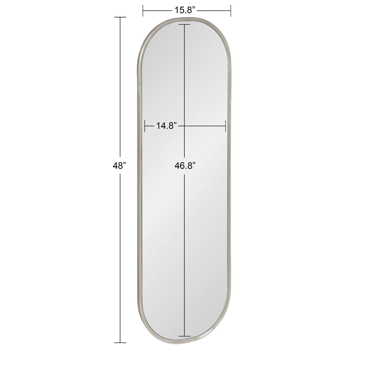 Specchio da parete con cornice Kate e Laurel Caskill Capsule