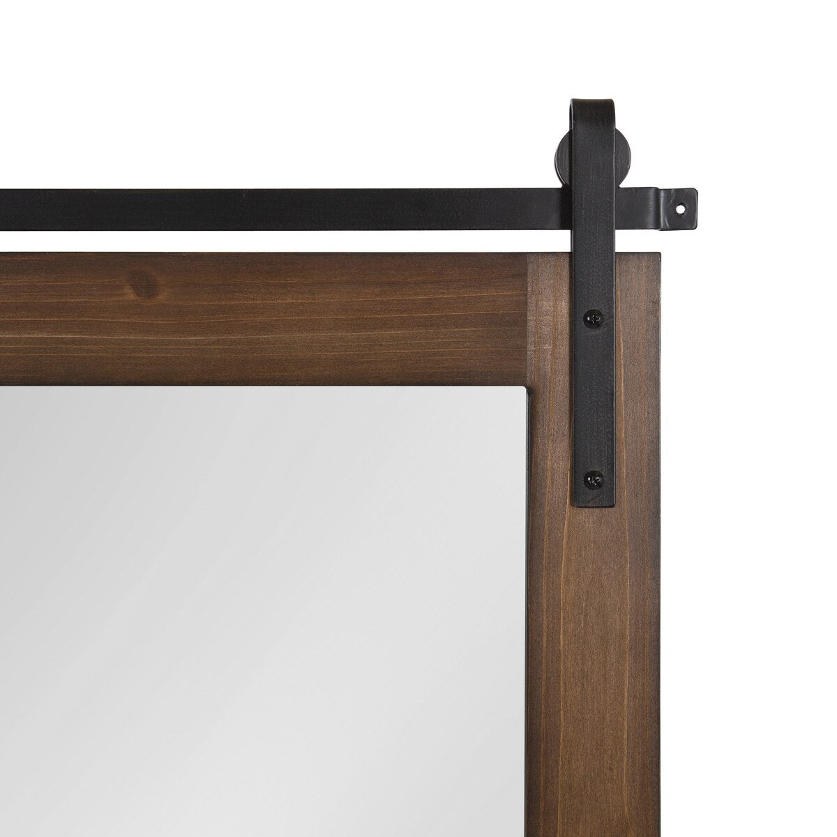 Specchio da parete rettangolare rustico di Kate e Laurel Cates