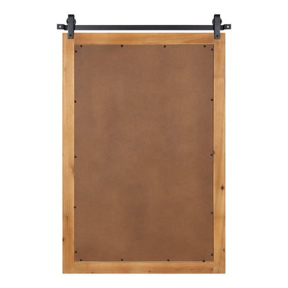 Specchio da parete rettangolare rustico di Kate e Laurel Cates