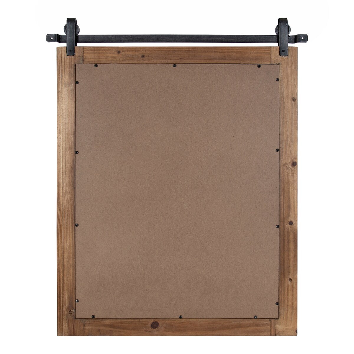 Specchio da parete rettangolare rustico di Kate e Laurel Cates