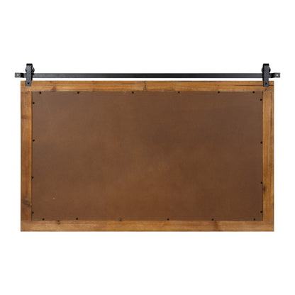 Specchio da parete rettangolare rustico di Kate e Laurel Cates