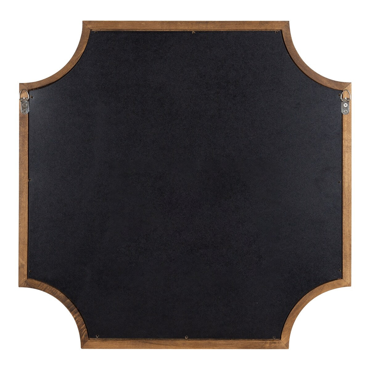 Specchio con cornice in legno smerlato di Kate e Laurel Hogan