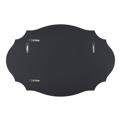 Specchio da parete ovale smerlato Leanna di Kate e Laurel