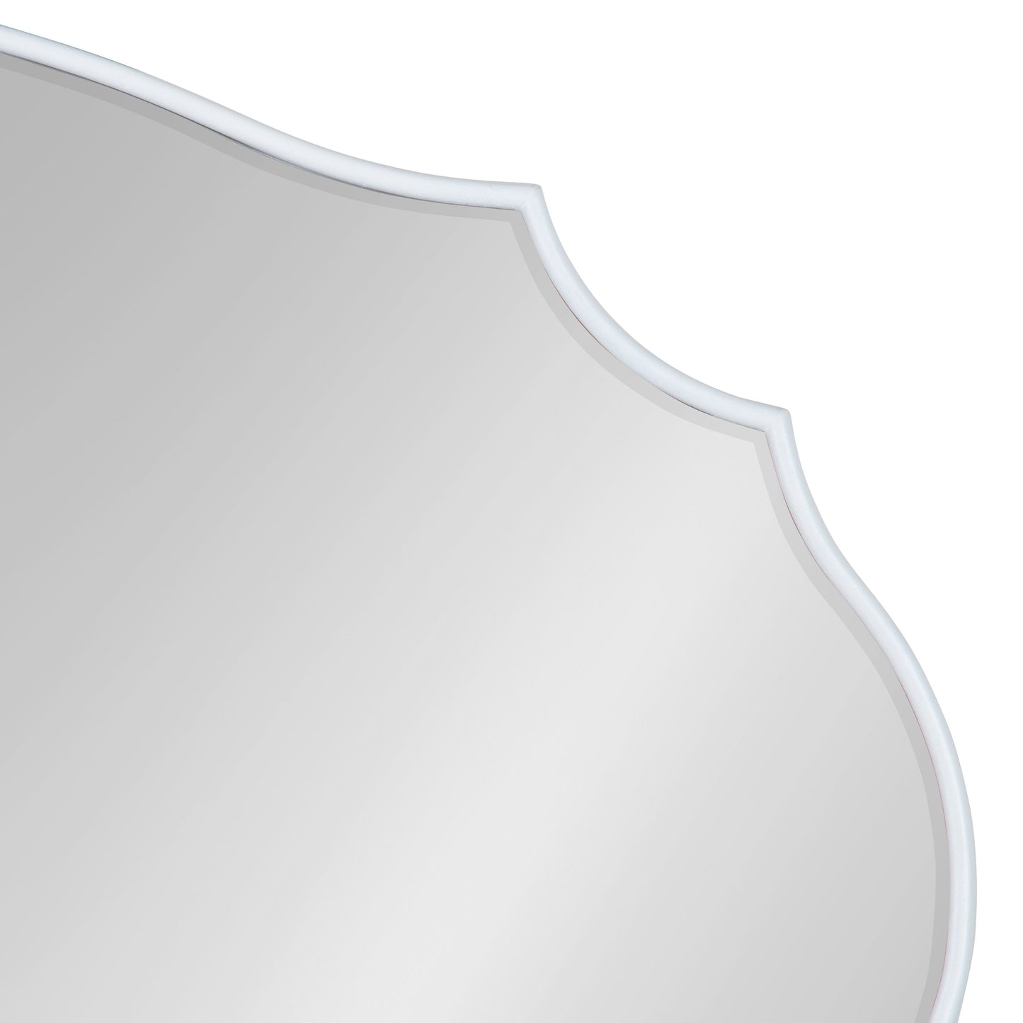 Specchio da parete ovale smerlato Leanna di Kate e Laurel