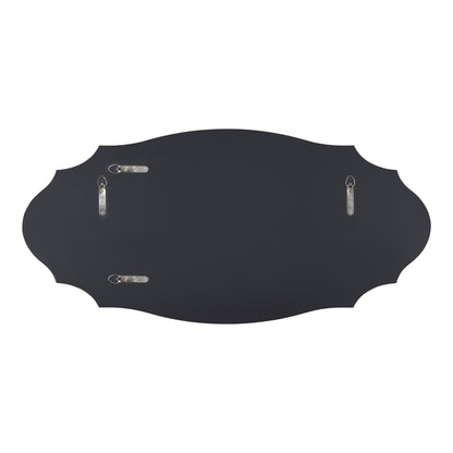 Specchio da parete ovale smerlato Leanna di Kate e Laurel