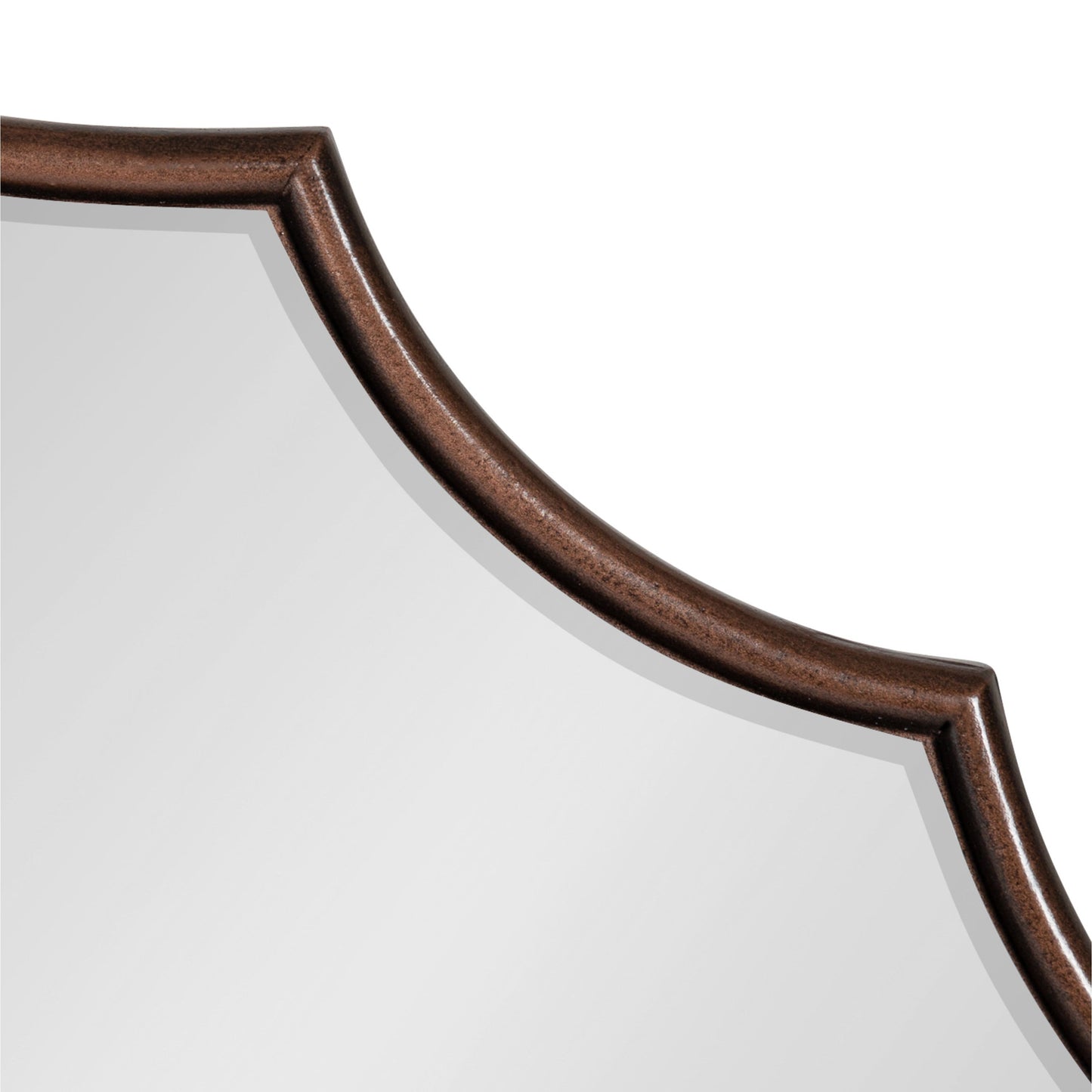 Specchio da parete ovale smerlato Leanna di Kate e Laurel