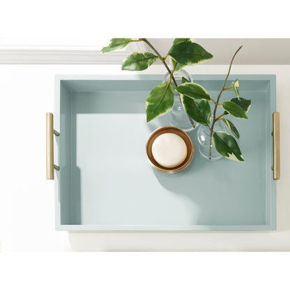 Vassoio decorativo con manico in metallo Lipton di Kate e Laurel