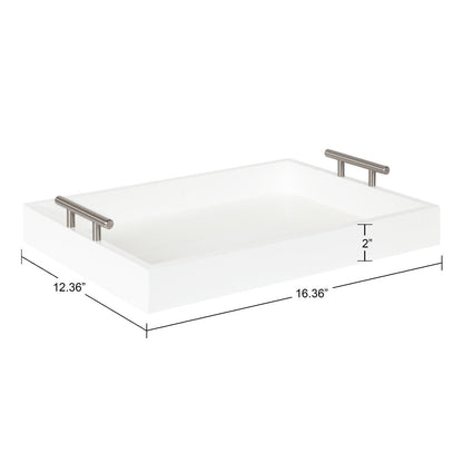 Vassoio decorativo con manico in metallo Lipton di Kate e Laurel