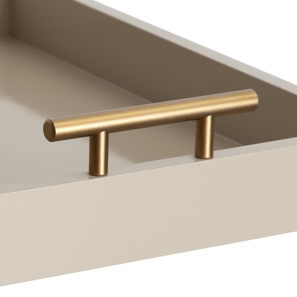 Vassoio decorativo con manico in metallo Lipton di Kate e Laurel