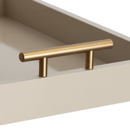 Vassoio decorativo con manico in metallo Lipton di Kate e Laurel