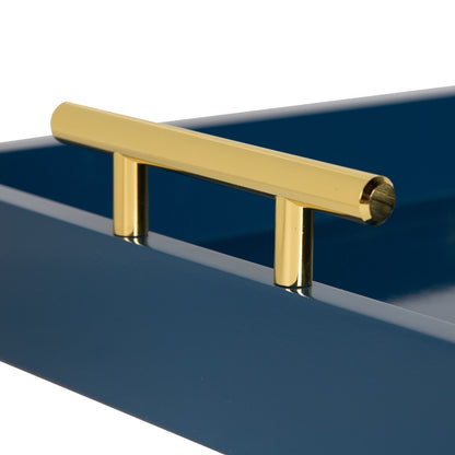 Vassoio decorativo con manico in metallo Lipton di Kate e Laurel