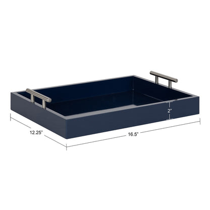 Vassoio decorativo con manico in metallo Lipton di Kate e Laurel