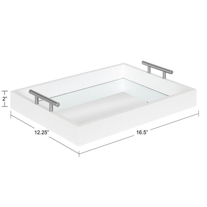 Vassoio decorativo con manico in metallo Lipton di Kate e Laurel