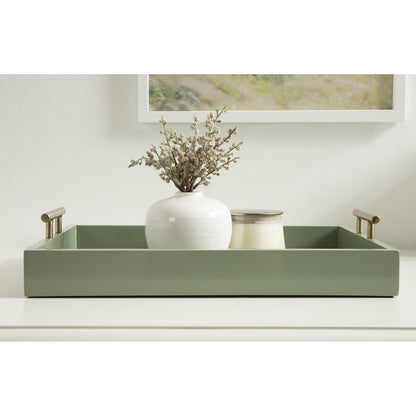 Vassoio decorativo con manico in metallo Lipton di Kate e Laurel