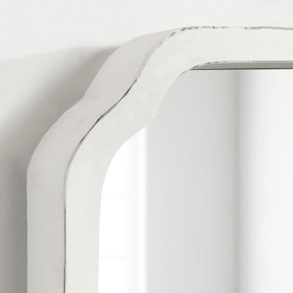 Specchio da parete quadrato in legno di Kate e Laurel Marston