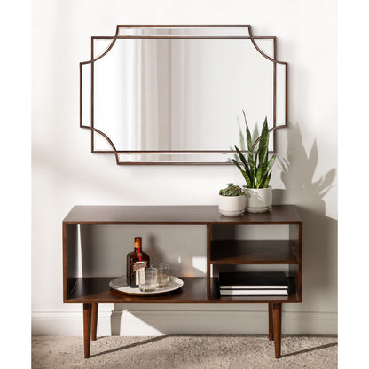 Specchio da parete decorativo tradizionale con cornice Kate and Laurel Minuette