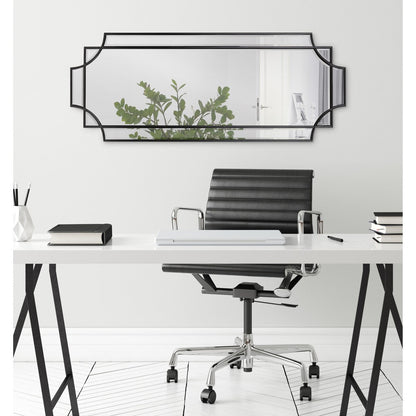 Specchio da parete decorativo tradizionale con cornice Kate and Laurel Minuette