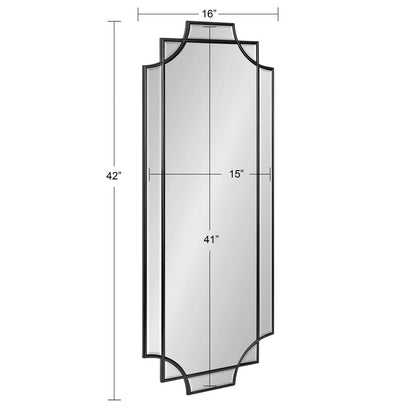 Specchio da parete decorativo tradizionale con cornice Kate and Laurel Minuette
