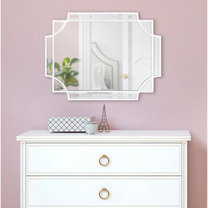 Specchio da parete decorativo tradizionale con cornice Kate and Laurel Minuette