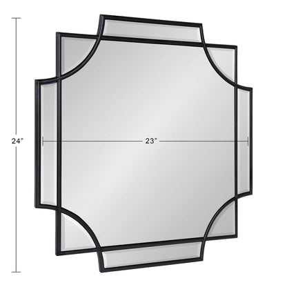 Specchio da parete decorativo tradizionale con cornice Kate and Laurel Minuette