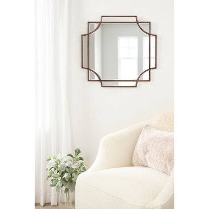 Specchio da parete decorativo tradizionale con cornice Kate and Laurel Minuette