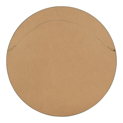 Specchio da parete rotondo in legno di Kate e Laurel Travis