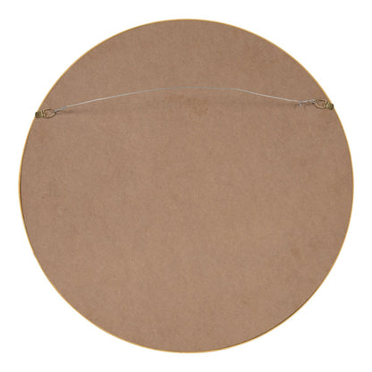 Specchio da parete rotondo in legno di Kate e Laurel Travis