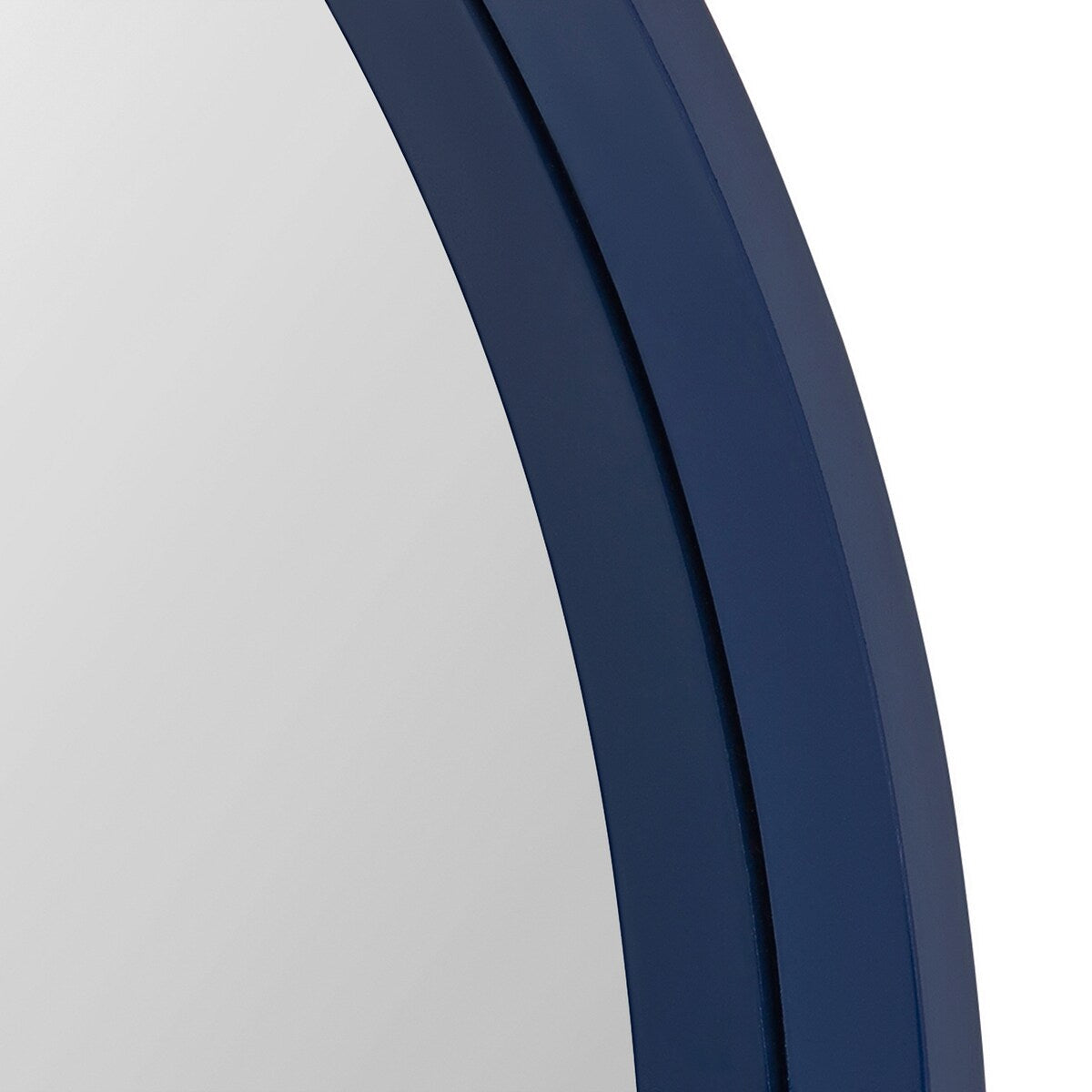 Specchio da parete rotondo in legno di Kate e Laurel Travis