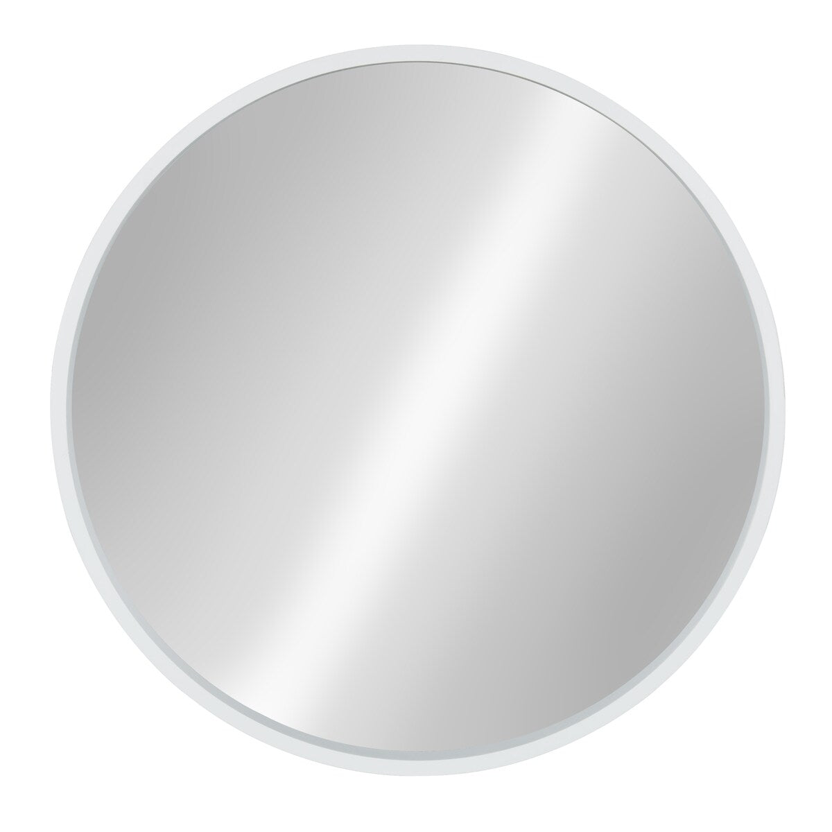 Specchio da parete rotondo in legno di Kate e Laurel Travis