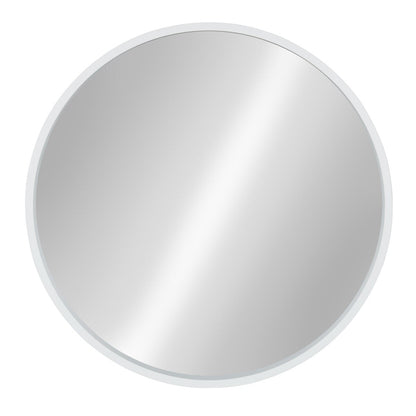 Specchio da parete rotondo in legno di Kate e Laurel Travis