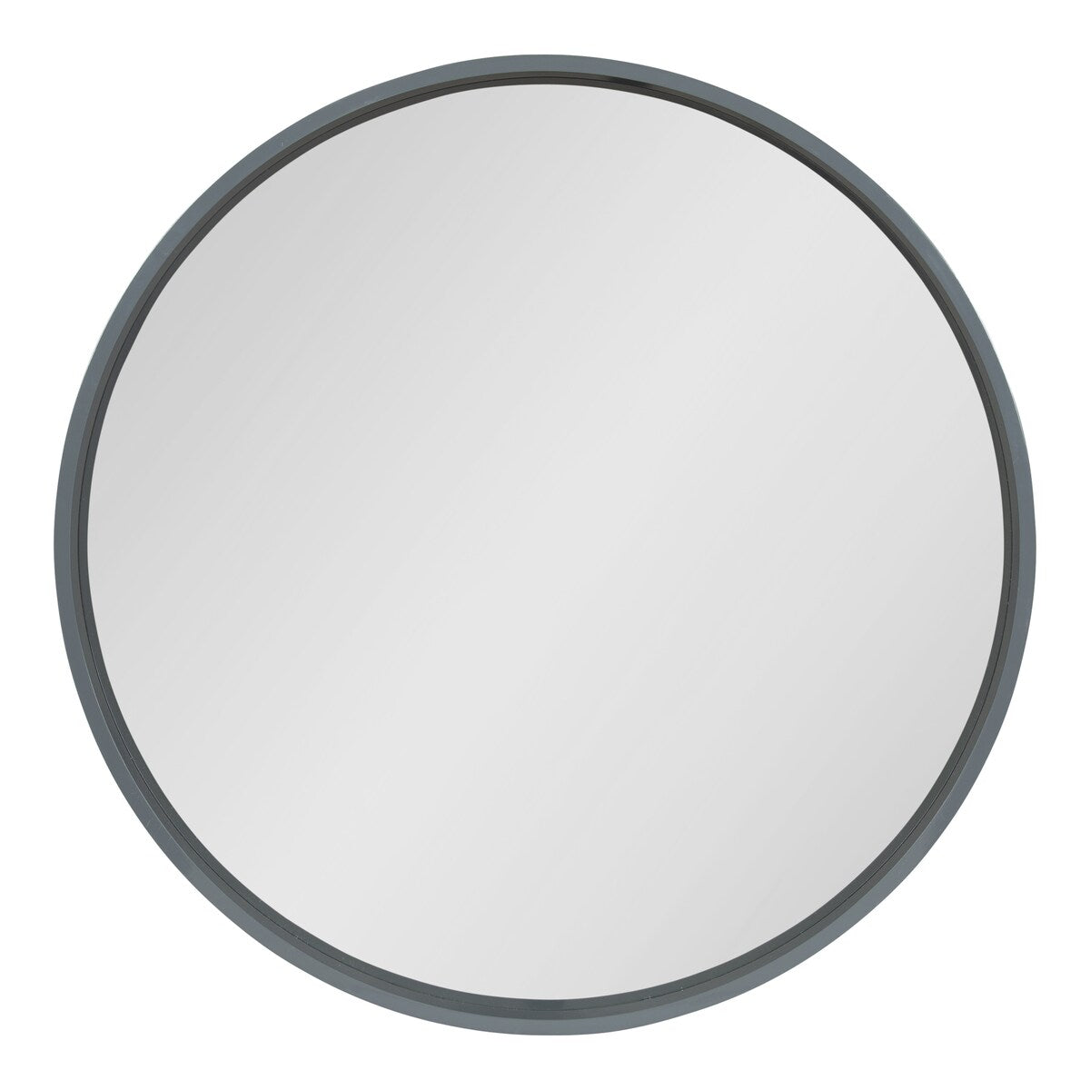 Specchio da parete rotondo in legno di Kate e Laurel Travis