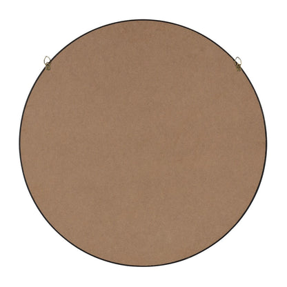 Specchio da parete rotondo in legno di Kate e Laurel Travis