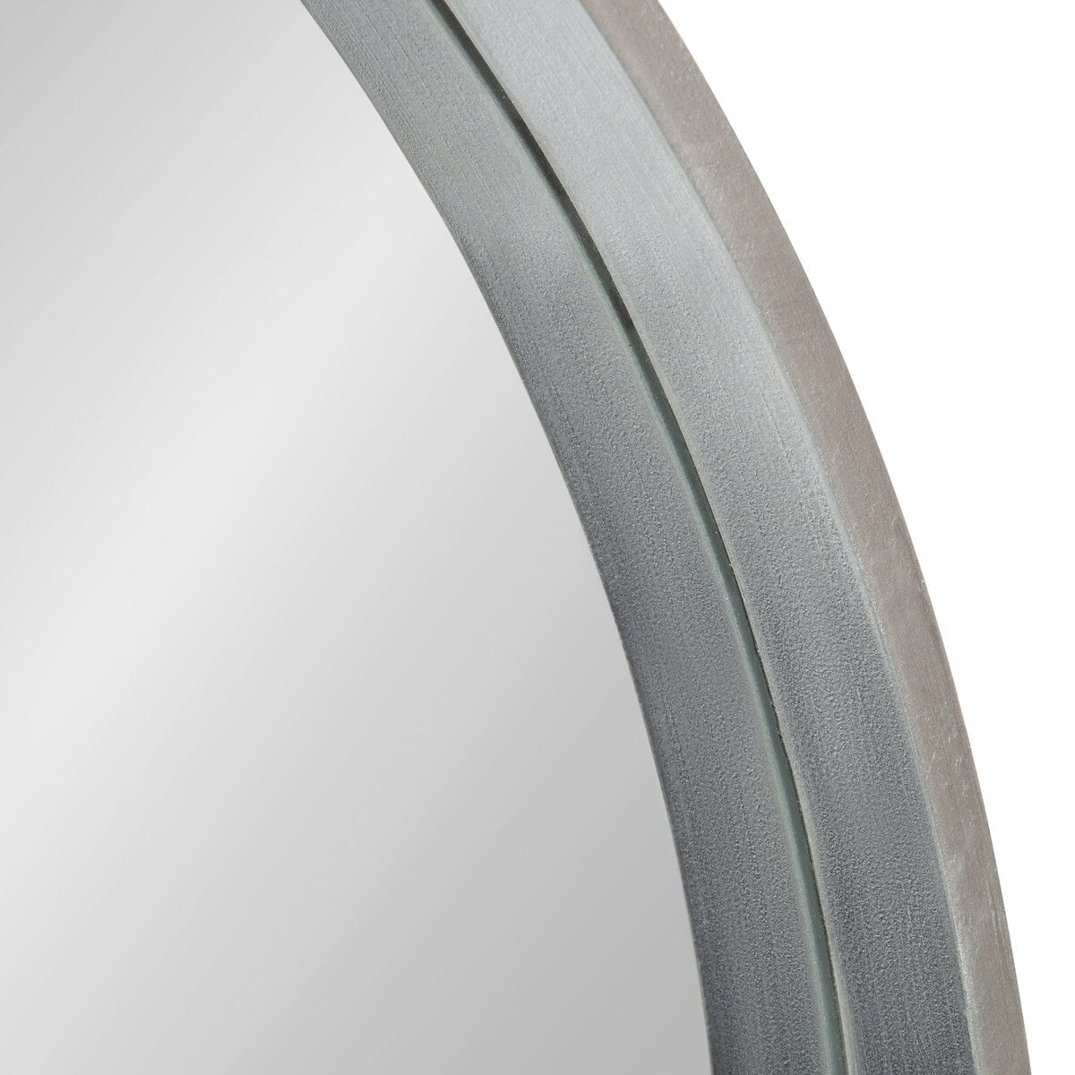 Specchio da parete rotondo in legno di Kate e Laurel Travis