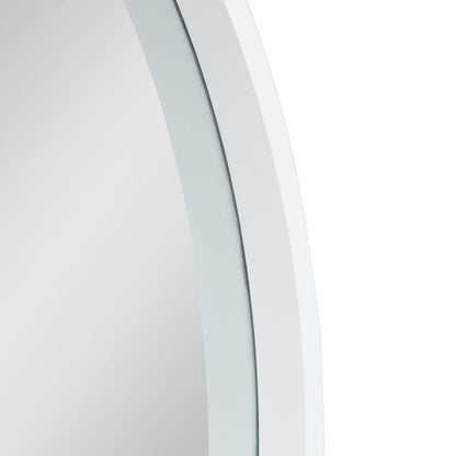 Specchio da parete rotondo in legno di Kate e Laurel Travis