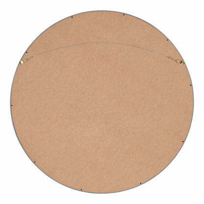 Specchio da parete rotondo in legno di Kate e Laurel Travis