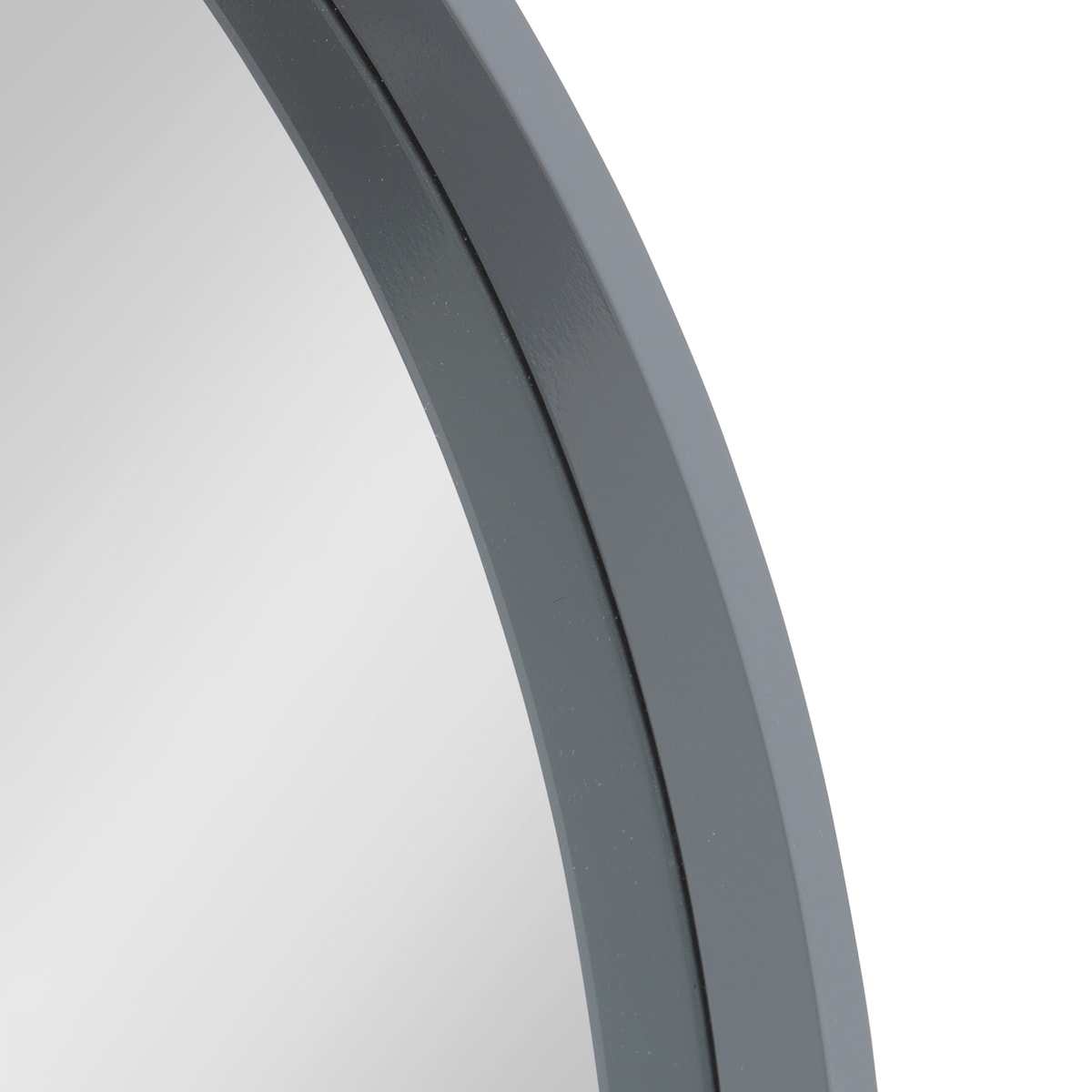 Specchio da parete rotondo in legno di Kate e Laurel Travis