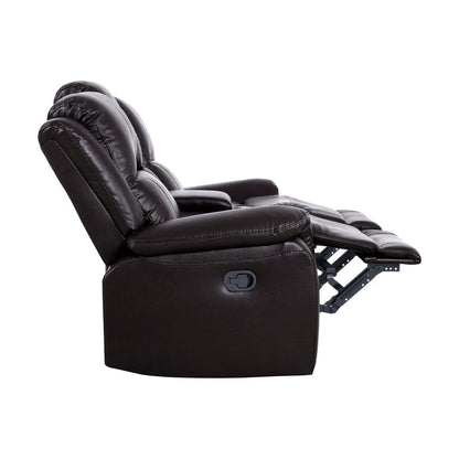 Collezione di divani reclinabili manuali in pelle per il soggiorno Mobili reclinabili in pelle per l'ufficio domestico Soggiorno