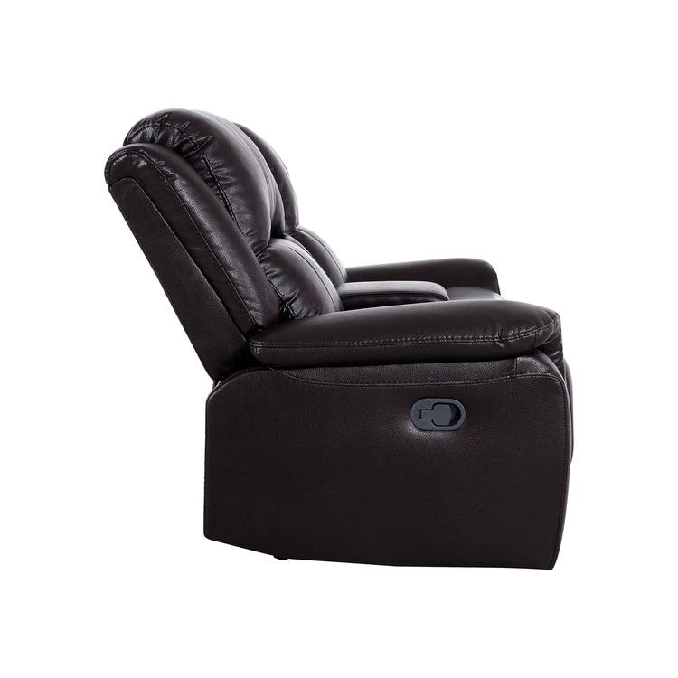 Collezione di divani reclinabili manuali in pelle per il soggiorno Mobili reclinabili in pelle per l'ufficio domestico Soggiorno