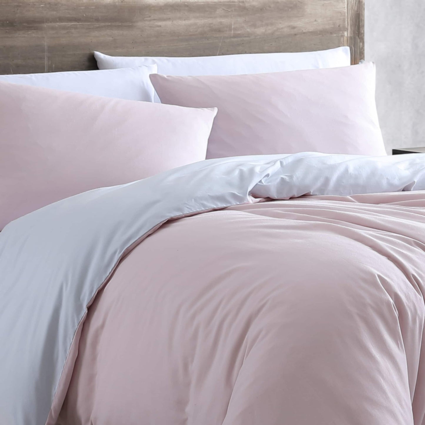 Set copripiumino reversibile Miro Solid di Kenneth Cole New York