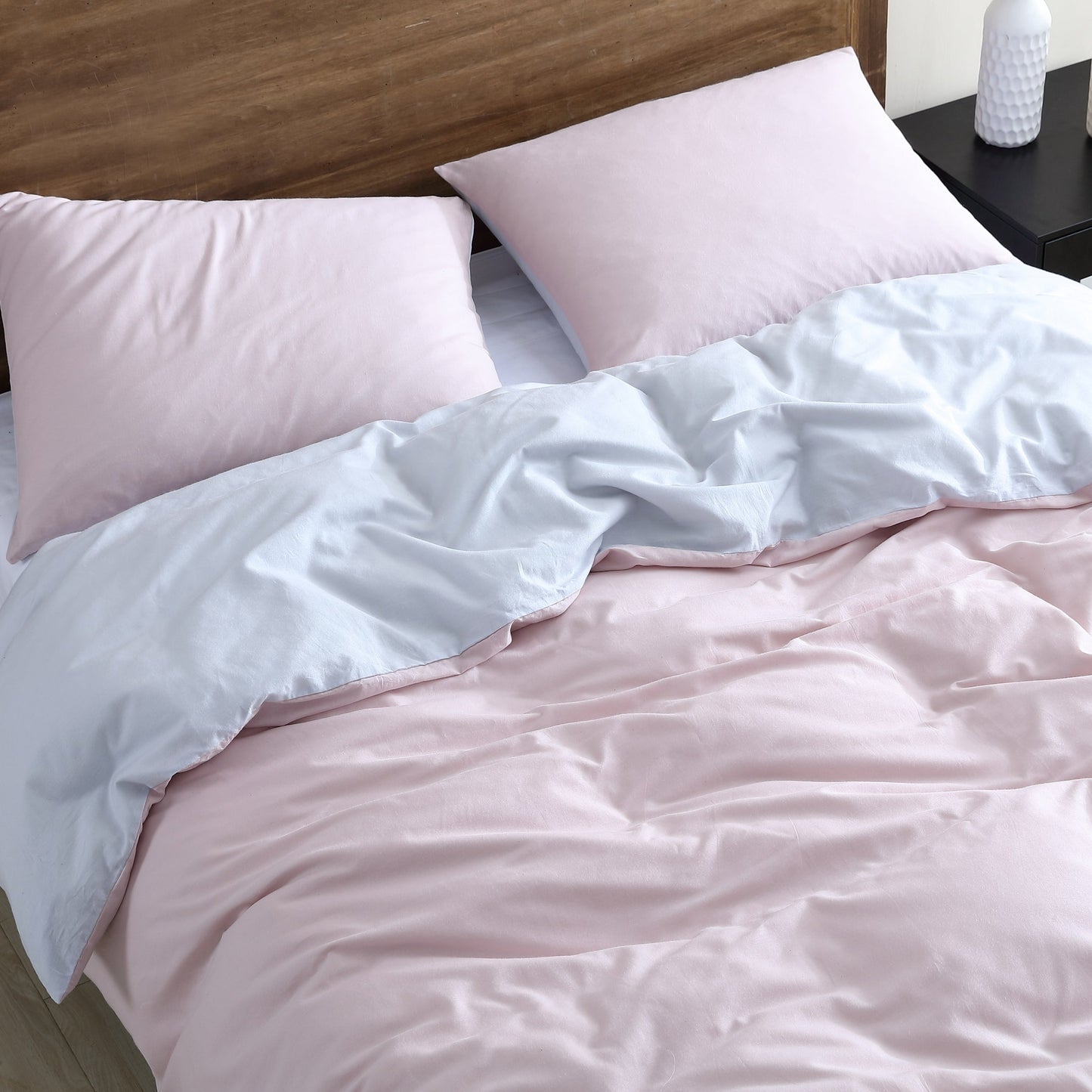 Set copripiumino reversibile Miro Solid di Kenneth Cole New York