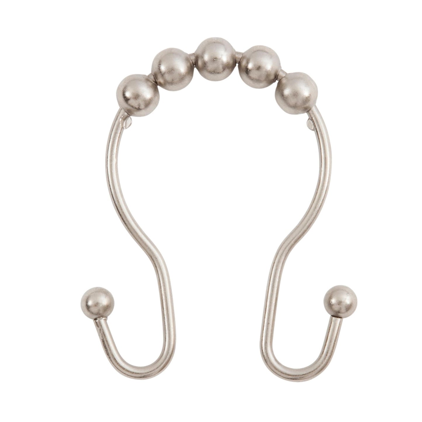 Tenda da doccia con rullo perline Kenney, doppi ganci, set da 12