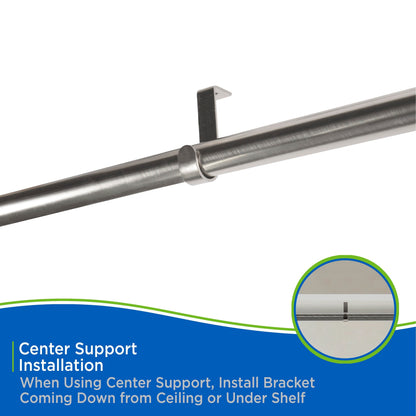 Asta di utilità Kenney Twist &amp; Fit 1 tensione, 48-84