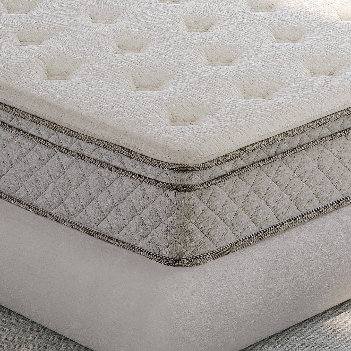 Materasso premium in memory foam ibrido di lusso Kescas da 10 pollici