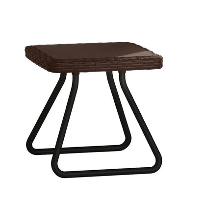 Set di 3 sedie e tavolo da conversazione per esterni Keter Rio, resistenti alle intemperie