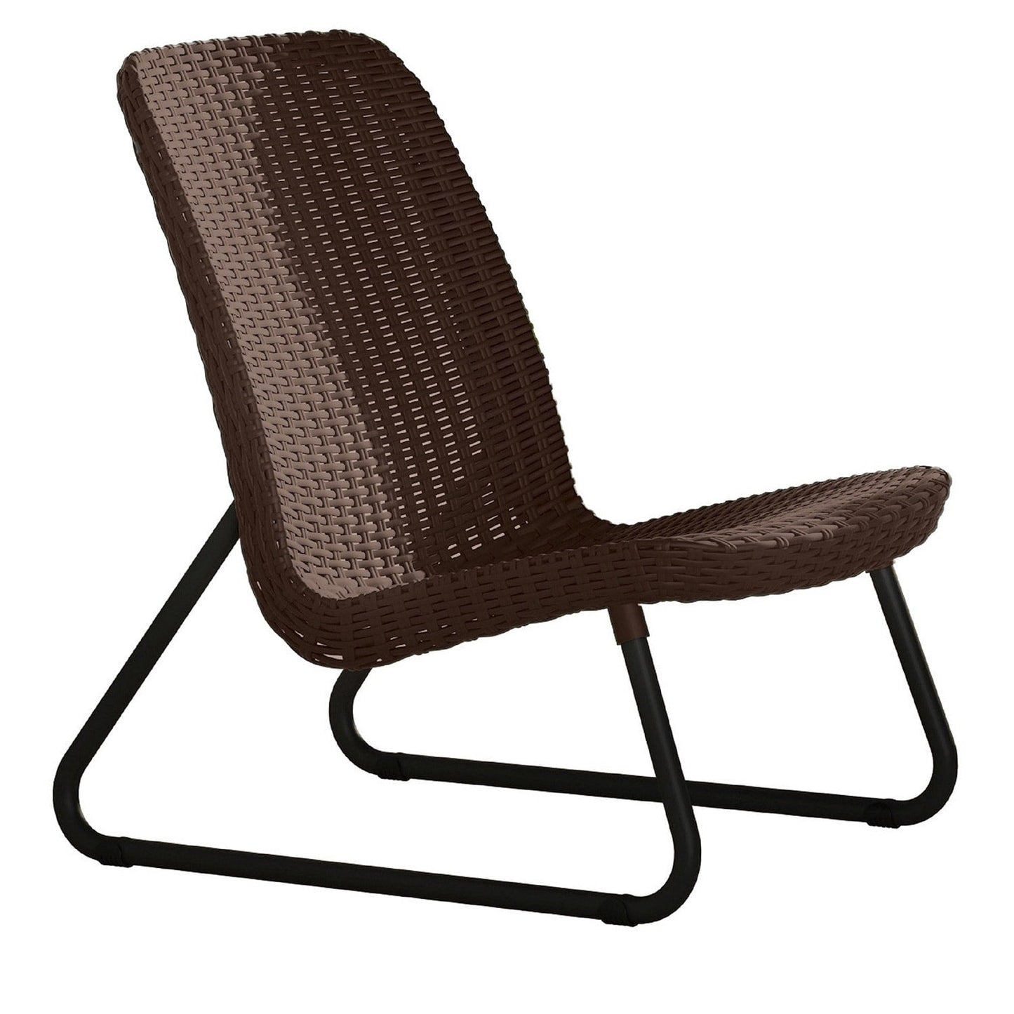 Set di 3 sedie e tavolo da conversazione per esterni Keter Rio, resistenti alle intemperie