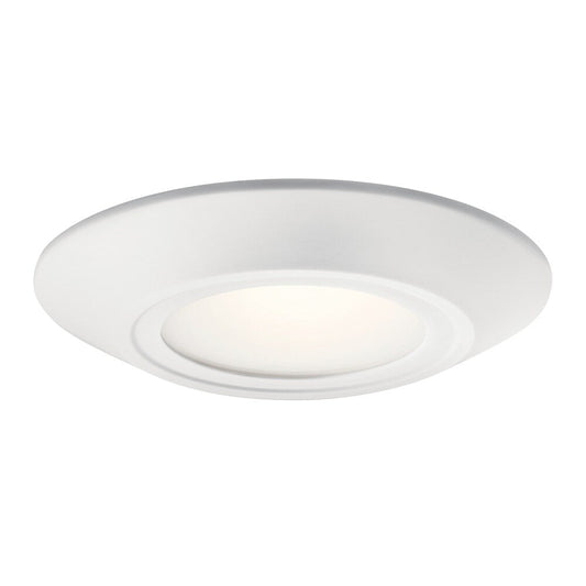 Kichler Lighting Horizon 3000K LED Downlight Diffusore in vetro bianco