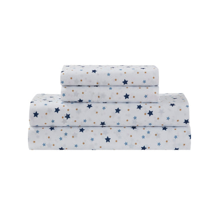 Set copripiumino, federa e lenzuola per letto Kids Galaxy Bed in a Bag