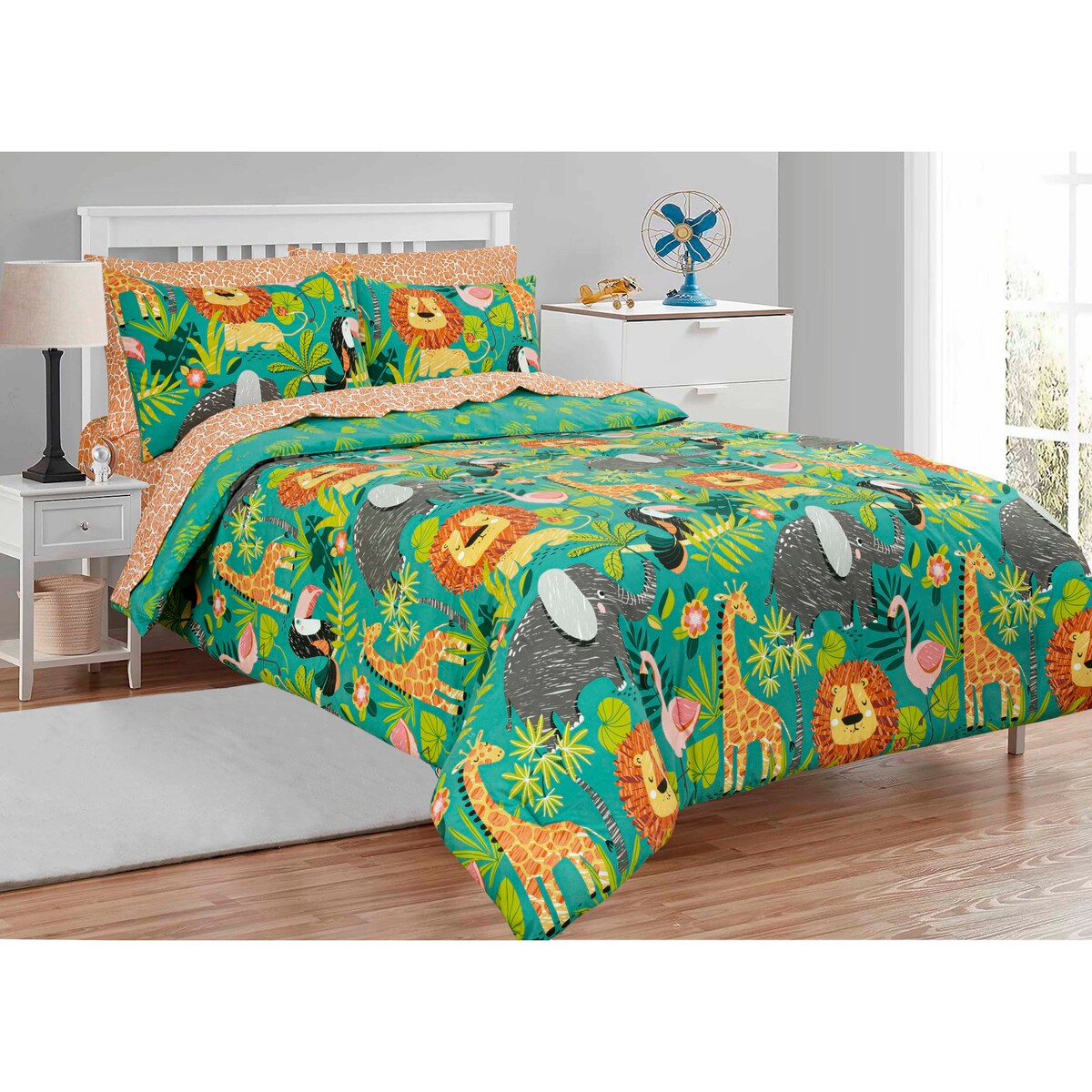 Letto Kidz Mix Jungle Safari in una borsa, singolo
