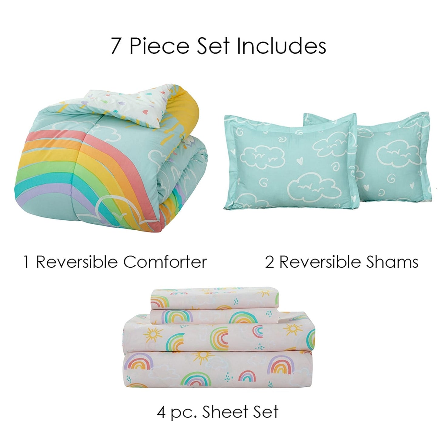 Letto Kidz Mix Rainbow Clouds in a Bag