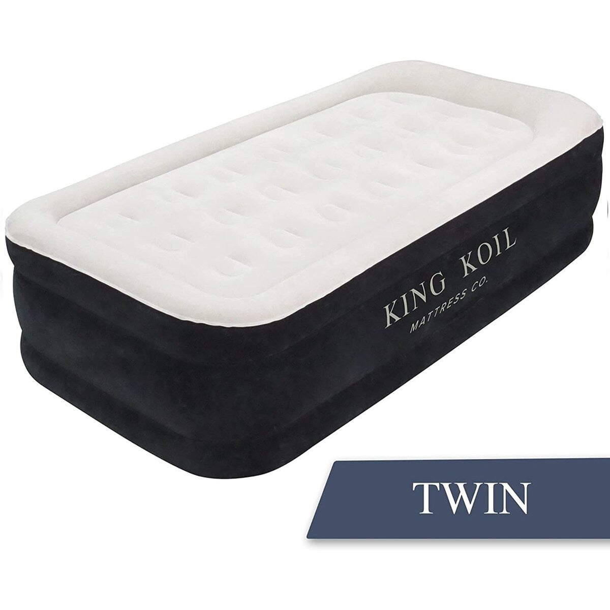 Materasso ad aria King Koil Luxury Twin Size con pompa - Twin Size